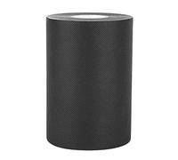 Ldafava Ruban de Couture Artificielle Self Adhesive Tissu Non tissé Ruban de Joints pour Le Gazon synthétique et Le Tapis extérieur Noir 150 mm x 10m (Noir)