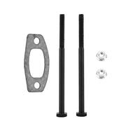 Ldafava Silencieux Joint ÉCROU Bolt KIT DE Haute QUALITÉ MÉTAL MATÉRIEL Durable Silencieux PIÈCES DE Remplacement pour 50 51 55 Rancher TRONÇONNEUSE