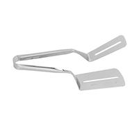 Ldafava Tong de Cuisson à pellets frits en Acier Inoxydable pour Steak Hamburger Pizza tartes ménagers ustensiles