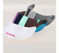 Ldafava Visière AGV K5/K3SV, Pare-Brise Anti-Buée & Traitement Miroir, Remplacement Visière pour Casque Intégral Moto, Compatible AGV K5/K3SV/Strada/Numo (Bleu/Or/Transparent)