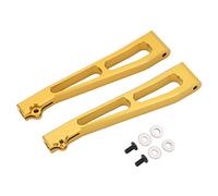 LDAUYZLING 2 pièces bras de Suspension supérieurs avant en alliage d'aluminium bras oscillants supérieurs avant pour série de camions de voiture JLB 1/10 (Or)