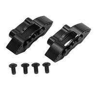 LDAUYZLING 2 pièces/ensemble étriers de disque de frein avant arrière en métal pour LOSI SUPER BAJA REY 1/6 RC pièces de mise à niveau de voiture (Noire)