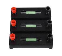 LDAUYZLING 3 pièces bobines de résistance Fixes 5Ω 10Ω 15Ω résistances électroniques pour expérience de Circuit de Laboratoire Scolaire