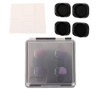 LDAUYZLING 4Pcs ND Filters Set Optical Glass Black Matte Frame Light Adjustable Drone Lens Kit for Mini 3 Pro