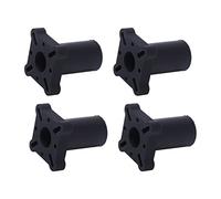 LDAUYZLING 4pcs UAV Y Nozzle Connector Black Silicone Leak Proof Drone Sprayer Nozzle Connector for Agricultural