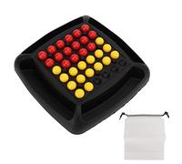 LDAUYZLING coloré Amusant Puzzle échiquier Durable Jeux d'échecs coloré Balle Correspondant Jeu Ensemble pour 3 +