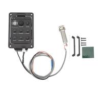 LDAUYZLING Guitar Pickup EQ Box Quick Picking Accurate Amplification Guitar Pickup Tuner Electric Box Equalizer