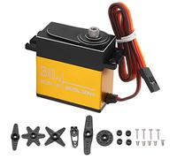 LDAUYZLING HOBBYFANS 2 ensemble 30kg servo numérique RC étanche métal engrenage servo pour 1/8 1/10 RC voiture bateau RC accessoires pièces