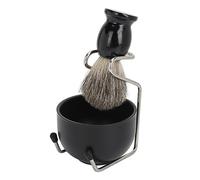 LDAUYZLING hommes barbe rasage ensemble brosse support mousse bol barbe brosse barbe toilettage ensemble pour salon de coiffure hôtel maison