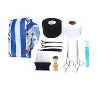 LDAUYZLING Kit de tondeuse à cheveux professionnelle avec ciseaux, barbe, tablier, cape, pour homme