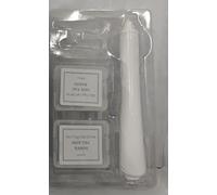 LDAUYZLING Kit d'élimination des acrochordons, outils de soins de la peau, kit de chute des verrues, stylo anti-taupes avec grands et petits élastiques, lingettes, pointes de