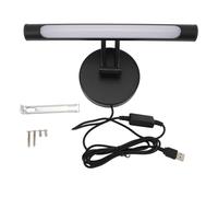 LDAUYZLING LED barre lumineuse de vanité 3CCT 3000K à 6000K réglable en continu réglage multi-angle alimenté par USB lumière de miroir moderne (25 cm)