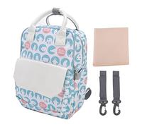 LDAUYZLING Mummy Backpack Multifunctional Large Capacity Waterproof Fashion Nylon Portable Baby Diaper Bag
