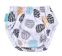 LDAUYZLING pantalons d'entraînement imperméables respirants doux confortables sûrs TPU lavable pot sous-vêtements d'entraînement garçons (041-EF310)