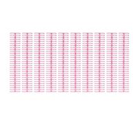 LDAUYZLING - peigne de reliure en plastique, 10 pièces, 19mm, 30 anneaux, capacité de 150 feuilles, épines de reliure pour papier A4 B5 A5 (Rose)