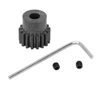 LDAUYZLING Pignon de moteur RC en métal 17T 0,8 Mod avec clé pour voiture télécommandée Granite 1/10