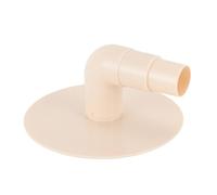 LDAUYZLING - Plaque d'adaptateur sous Vide pour écumoire de Piscine, Remplacement avec coude de Tuyau pour HydroTools 8929