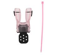 LDAUYZLING Pointe en plongée en plongée en plongée buccale Rethaping Confort pour Tous Les Tubes respiratoires et régulateurs Mes Aussi pour Enfants, Silicone thermoplastique (Beau Rose)