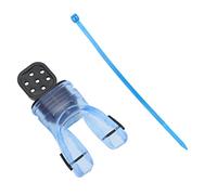 LDAUYZLING Pointe en plongée en plongée en plongée buccale Rethaping Confort pour Tous Les Tubes respiratoires et régulateurs Mes Aussi pour Enfants, Silicone thermoplastique (Ciel Bleu)