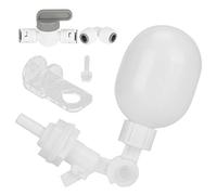 LDAUYZLING robinet à bille flottant pour aquarium, dispositif de réapprovisionnement automatique avec contrôle du niveau d'eau avec support