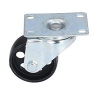 LDAUYZLING - roulette pivotante de 3 pouces, plaque rotative en fonte, double roulement, roue universelle de remplacement pour chariot