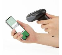 LDAUYZLING Scanner de Codes à Barres 1D Lecteur de Codes à Barres Filaire avec Sonnerie et Indication LED Déclencheur Manuel/Automatique Prise en Charge du Port USB Ordinateur