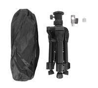 LDAUYZLING trépied de niveau 0.45m support de trépied de nivellement télescopique en alliage d'aluminium épaissi avec stabilisateur à 3 voies et bulle