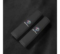 LDBKFD 2 Pièces Coussin Ceinture Sécurité pour Alfa Romeo Stelvio 2022-, Protection Ceinture Sécurité Voiture Rembourrage Ceinture Sécurité,A