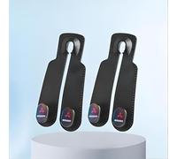 LDBKFD 2 Pièces Crochet D'Appui-Tête de Voiture pour Mitsubishi Triton V Double Cab Chassis 2019-2023, Organisateur Voiture Support Double pour L'Arrière du Siège,Black