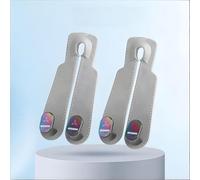 LDBKFD 2 Pièces Crochet D'Appui-Tête de Voiture pour Mitsubishi Triton V Double Cab Pick Up 2019-2023, Organisateur Voiture Support Double pour L'Arrière du Siège,Grey