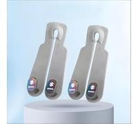 LDBKFD 2 Pièces Crochet D'Appui-Tête de Voiture pour Suzuki Celerio Spacia Baleno SX4 Vitara Jimny, Organisateur Voiture Support Double pour L'Arrière du Siège,Grey