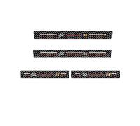 LDBKFD 4 Pièces Protection Seuil de Porte Voiture pour Citroen Jumpy II 2007-2015, Autocollant Anti-Rayures Étanche Bande Protection Marchepied