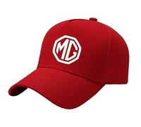 LDBKFD Casquette Baseball avec Logo Voiture pour MG Marvel R 2021-, Réglable en Coton Casquette pour Hommes & Femmes,Red