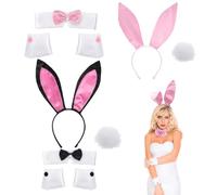 LDBKLGHJ Ensemble de déguisement femme de lapin - Un lot complet pour les costumes de fête, durable et charmant