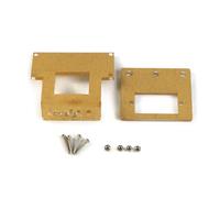 Ldbuejiaja 1 support de servo pour voiture SG90 sans support de montage SG90 en plastique transparent