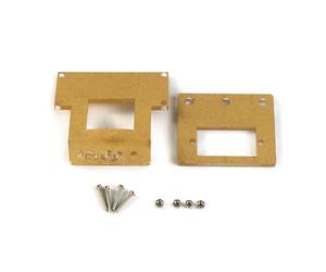 Ldbuejiaja 1 support de servo pour voiture SG90 sans support de montage SG90 en plastique transparent