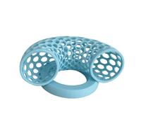 Ldbuejiaja Abri flottant pour poissons avec tunnel pour l'élevage d'eau douce, cachette pour poissons, crevettes, abri, maison d'alimentation