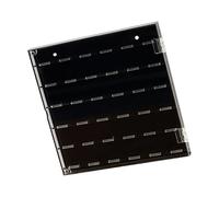 Ldbuejiaja Boîte de rangement pour médiators de guitare, cadeau pour les amateurs de musique, joueurs, guitariste, objets de collection, décorations, présentoir acrylique, objet de collection