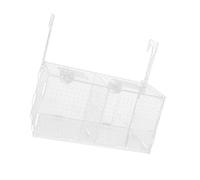 Ldbuejiaja Boîte de séparation compacte Habitat en acrylique avec deux unités pour une répartition efficace des animaux de compagnie
