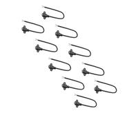 Ldbuejiaja Bulk Lot de 10 rallonges de type C femelles, câble d'alimentation ouvert avec 2 cœurs et 4 cœurs, en option pour câble de données Power Solution de type C