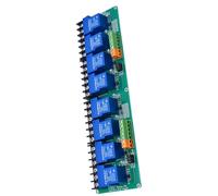 Ldbuejiaja Carte de transmission d'optocoupleur isolée à 8 canaux, 5 V minimum, circuit d'initiation pour contrôle industriel pour automatisation du réseau domestique
