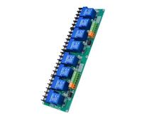 Ldbuejiaja Carte de transmission d'optocoupleur isolée à 8 canaux, 5 V minimum, circuit d'initiation pour contrôle industriel pour automatisation du réseau domestique