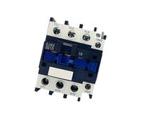 Ldbuejiaja CJX2-3210 Disjoncteur triphasé avec bobine de cuivre et contacts en alliage d'argent pour systèmes d'éclairage industriels monté sur rails DIN, protection normale ouverte