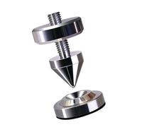 Ldbuejiaja Coussinets anti-barre de son, pieds d'isolation réglables en acier inoxydable pour un son plus clair, pointes de barre de son en acier inoxydable