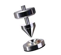 Ldbuejiaja Coussinets anti-barre de son, pieds d'isolation réglables en acier inoxydable pour un son plus clair, pointes de barre de son en acier inoxydable