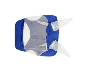 Ldbuejiaja Demi-masque ventilé pour l'équitation, protège contre les insectes et améliore l'équitation, facile à laver, accessoire d'entraînement pour cheval en plein air