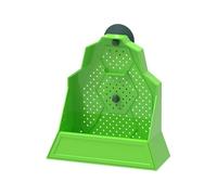 Ldbuejiaja Distributeur de nourriture pour terrariums avec trous et maintien sûr pour barbecue, cafards, amphibiens