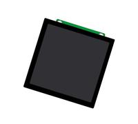 Ldbuejiaja Écran LCD capacitif portable de 4", résolution 480 x 480 | Prise en charge de la vidéo claire et de l'écoute pour la carte et l'électronique, contrôle tactile réactif pour portable