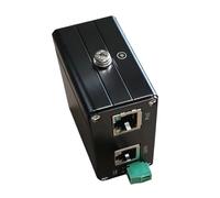 Ldbuejiaja Extendeur Ethernet industriel 2,5 Gbit/s Power Over Ethernet avec montage sur rail DIN, 30 W, 90 W, 150 W, option d'alimentation pour réseaux industriels, extension Ethernet