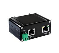 Ldbuejiaja Extendeur Ethernet industriel 2,5 Gbit/s Power Over Ethernet avec montage sur rail DIN, 30 W, 90 W, 150 W, option d'alimentation pour réseaux industriels, extension Ethernet